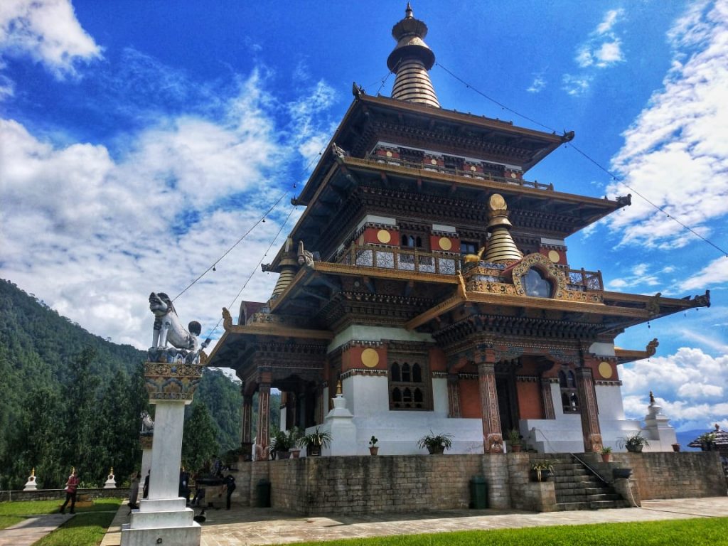 Khamsum yulley namgyal chorten Bhutan travel blog