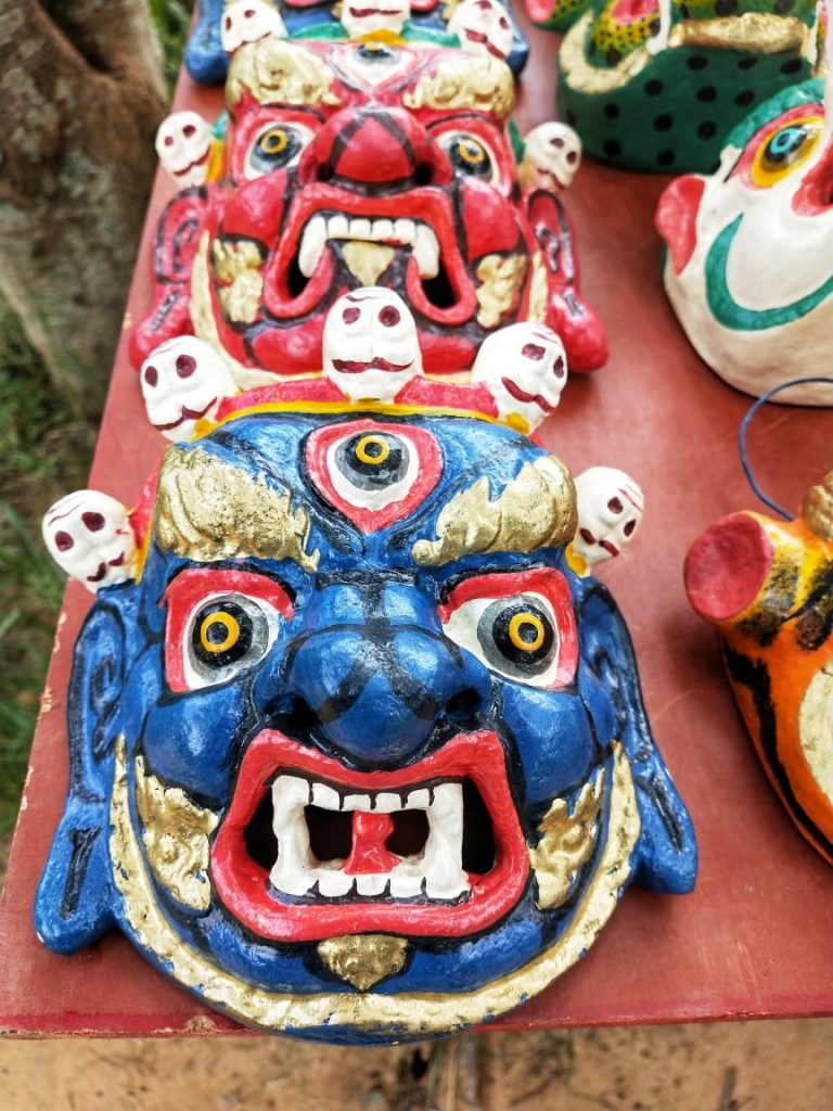 traditional bhutanese mask