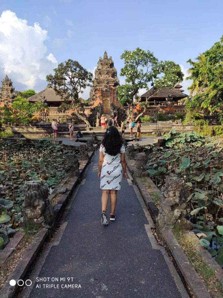Taman Saraswathi temple in Ubud Bali travel blog