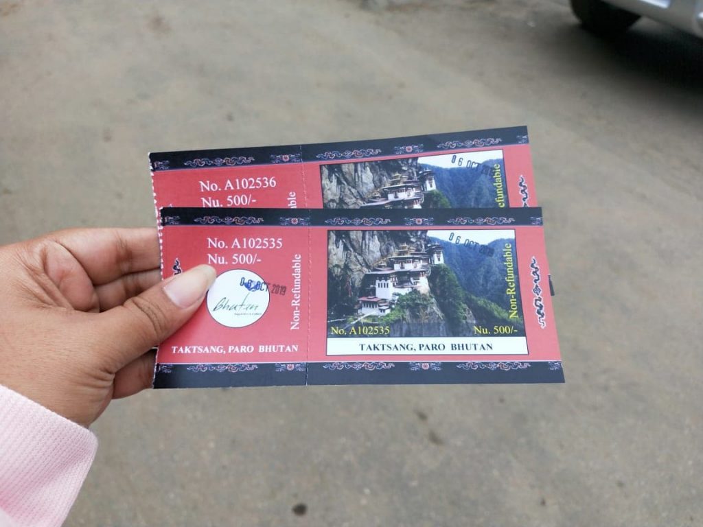 Tigers Nest entry tickets