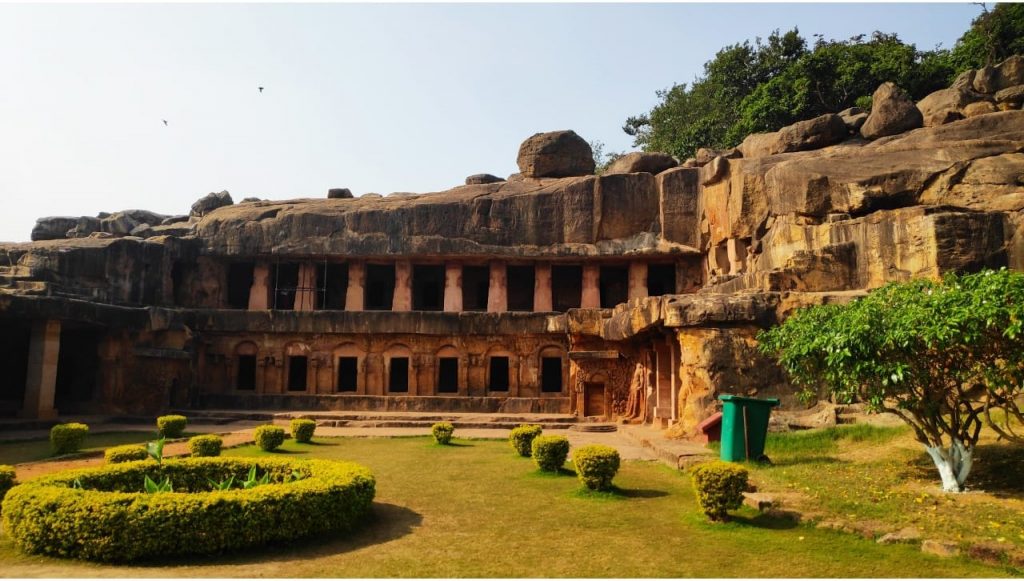 Udaygiri and Khandagiri caves in Odisha