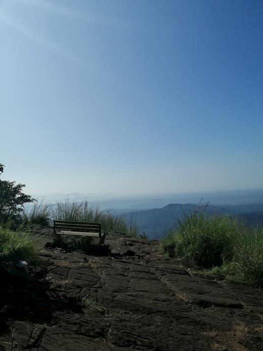 Hilltop view at Palakkayam Thattu in Kannur