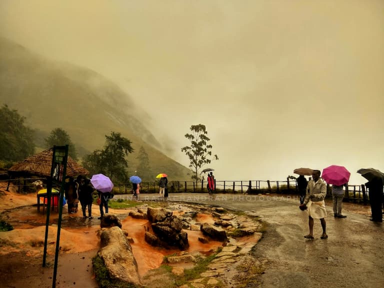 Way towards Eravikulam National park in Munnar