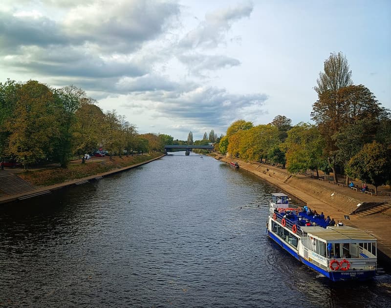 River ouse in york england