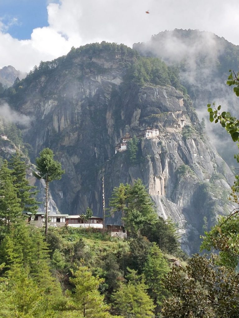 View of Cafeteria and Tigers Nest Monastery