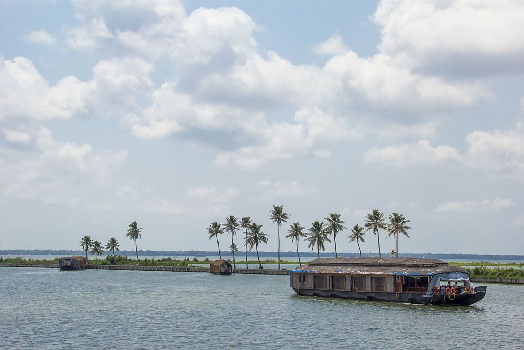 House boat in Alleppey