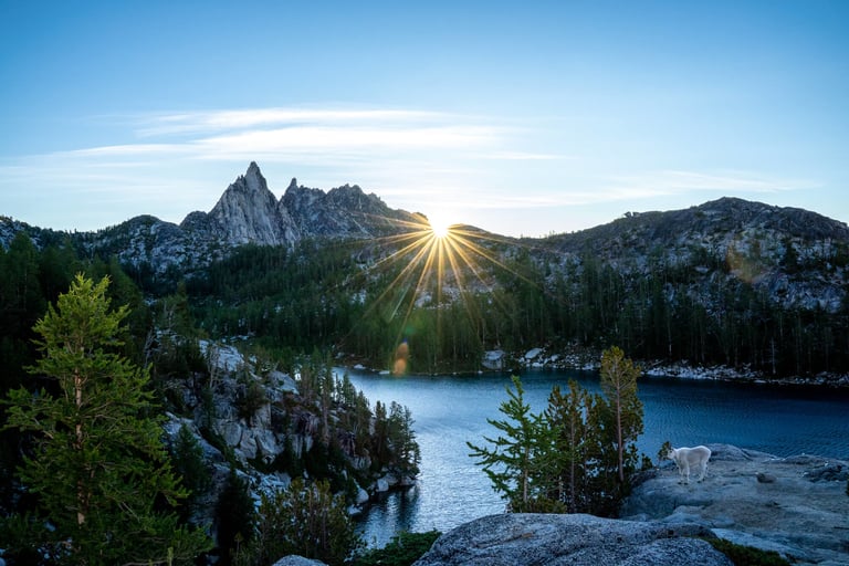 Hiking Enchantments in Washington State USA