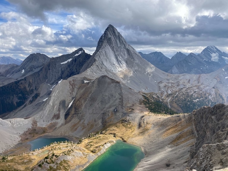 Hiking Smutwood Peak trail in Alberta on Best hiking trails in North America