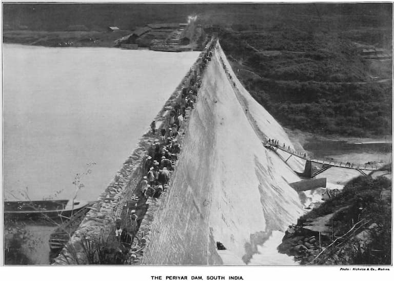 Old Mullaperiyar dam photo